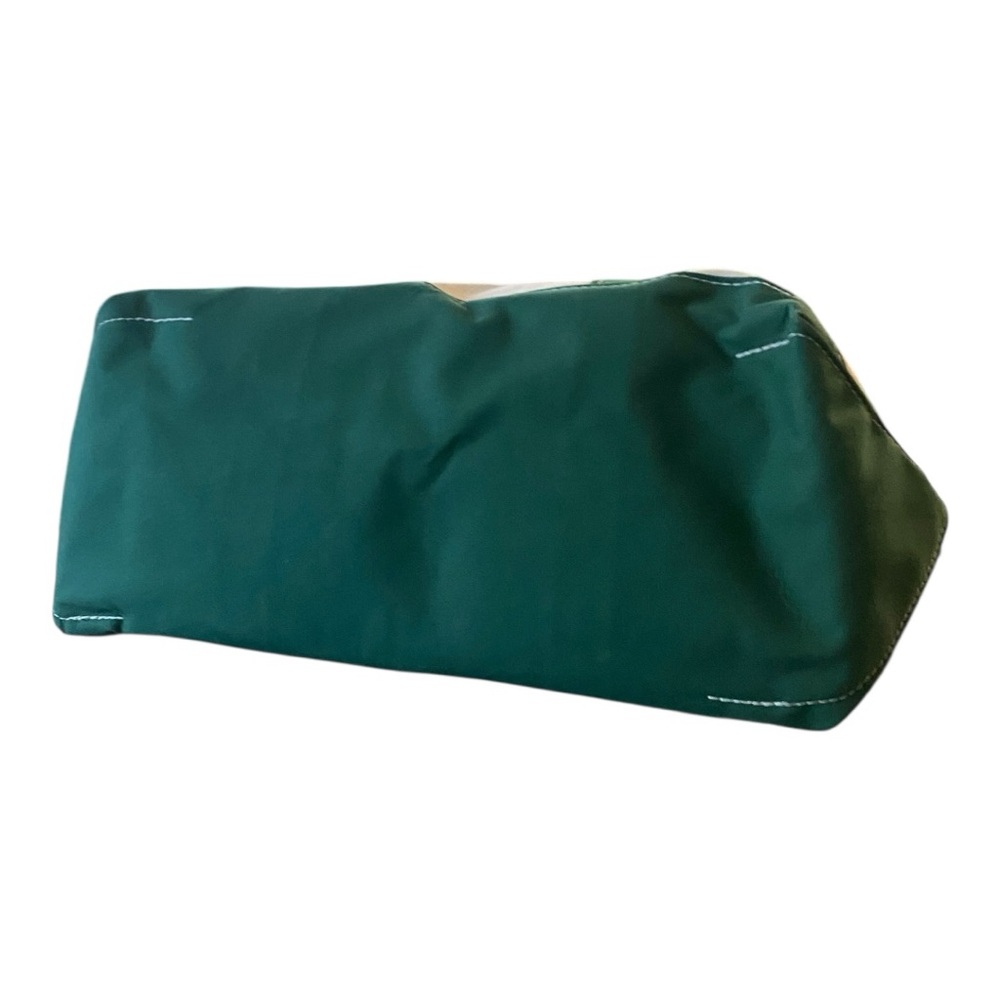 L.L. Bean Boat and Tote “unladylike” Classic White and Green Tote - Picture 7 of 7